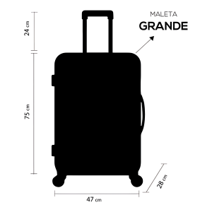 Set 3 Maletas Abs Ruedas 360° - Imagen 5