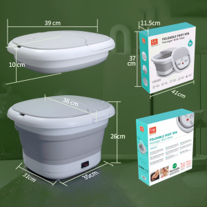 Tina Spa Plegable con Masajeador para Pies - Imagen 5