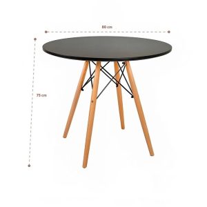 Mesa Redonda EAMES 80 cm - Imagen 4