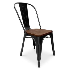 Silla Tolix Base de Madera - Imagen 5