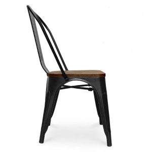 Silla Tolix Base de Madera - Imagen 6