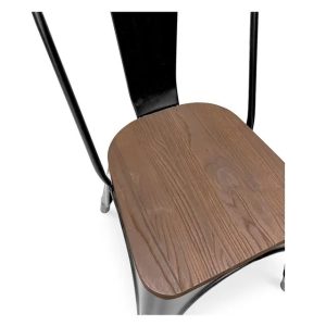 Silla Tolix Base de Madera - Imagen 7