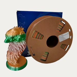 Filamento 3D Pla Seda Arcoiris - Imagen 5
