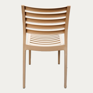 Pack 4 Silla Burdeos Exterior Apilable - Imagen 5