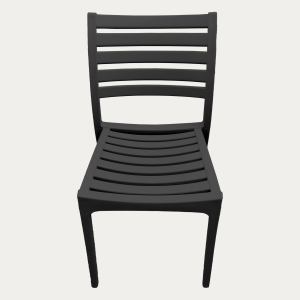 Pack 4 Silla Burdeos Exterior Apilable - Imagen 4