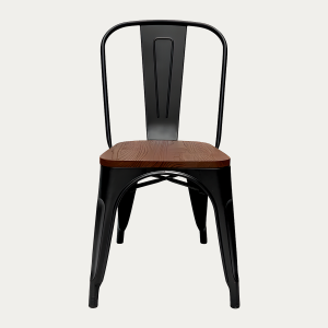 Silla Tolix Base de Madera - Imagen 4
