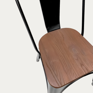 Silla Tolix Base de Madera - Imagen 5