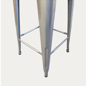 Piso Tolix, Respaldo Bajo, Base Madera, 66cm - Imagen 6