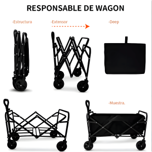 Carritos tipo Vagón Plegable - Imagen 3