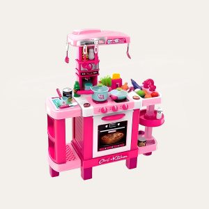 Set Juego De Cocina Little Chef - Rosada - Imagen 1