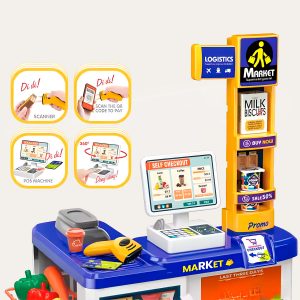 Juego Set Supermercado 60 Pcs con Cesta - Imagen 3