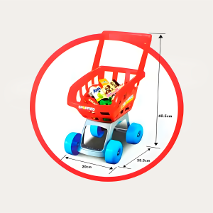 Juego Set Supermercado 60 Pcs con Carrito - Imagen 5