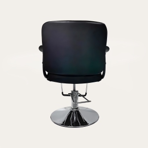 Silla Barberia Peluquería Slim Negro - Imagen 3