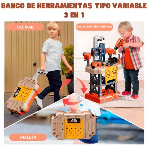 Juego Mesa de Herramientas Kids Tool 78 Psc - Imagen 5