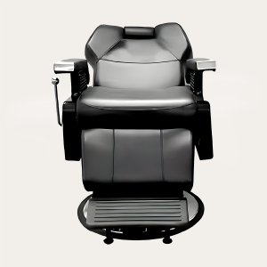 Sillón Barbero Profesional Negro - Imagen 1