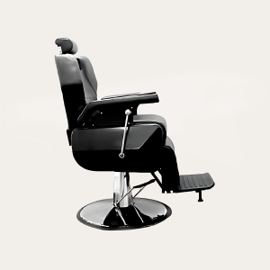 Sillón Barbero Profesional Negro - Imagen 2