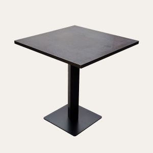 Mesa Restaurante 70x70 - Base de Acero - Imagen 1