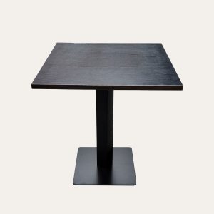 Mesa Restaurante 70x70 - Base de Acero - Imagen 2