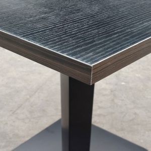 Mesa Restaurante 70x70 - Base de Acero - Imagen 4